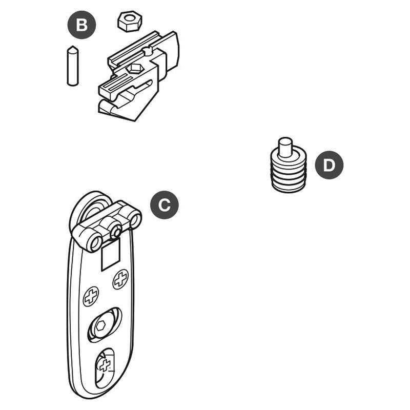 SYSTEM3 INFRONT FITTING 2DR SET