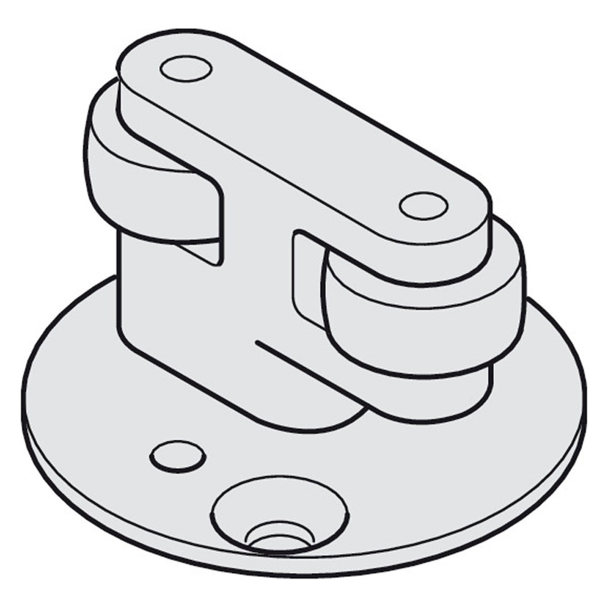 CONCEPTA III PIVOT SLIDING GUIDE by HAFELE UK LTD