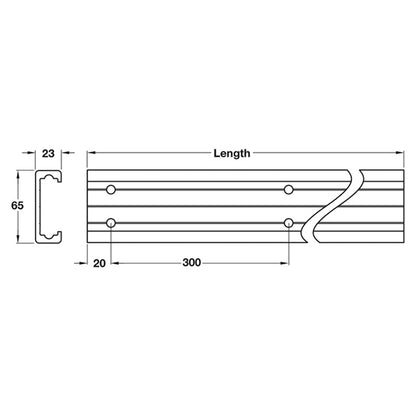 ACCURIDE0116 TRACK 2400 ALU