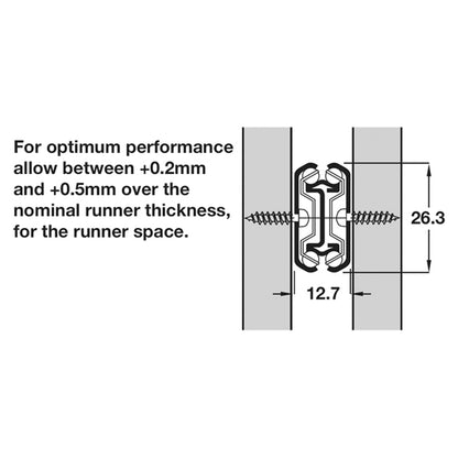 ACCU RUN 2601 FE 12KG 150 ST/BZP