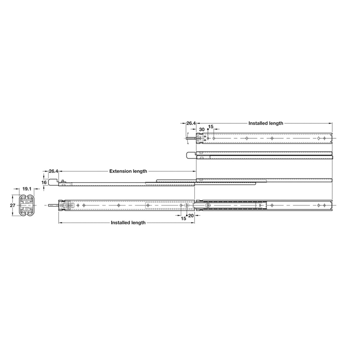 ACCURIDE2731CL RUN FE 26KG 400 BZP