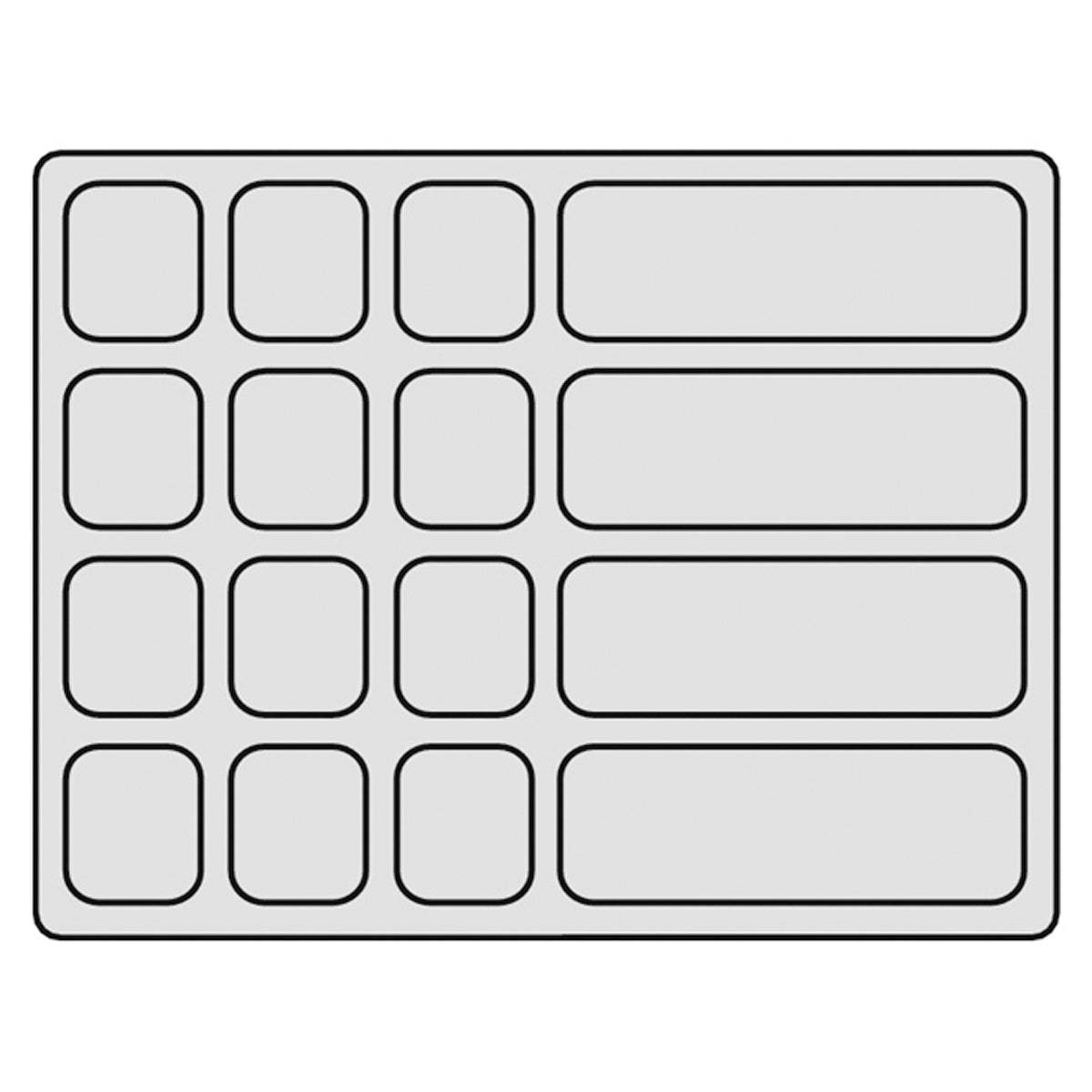 VARIANT-D DRAWER INSERT 38 16CPT