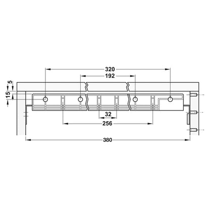 VARIANT C+ STATIONERY TRAY PL/BLK