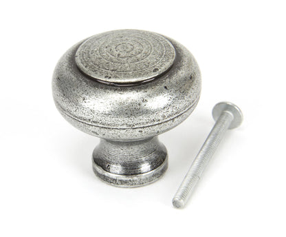 REGENCY CABINET KNOB 40x35x20 PEW - 45150 by MARCHES (ANVIL) ARCHITECTURAL HARDWARE