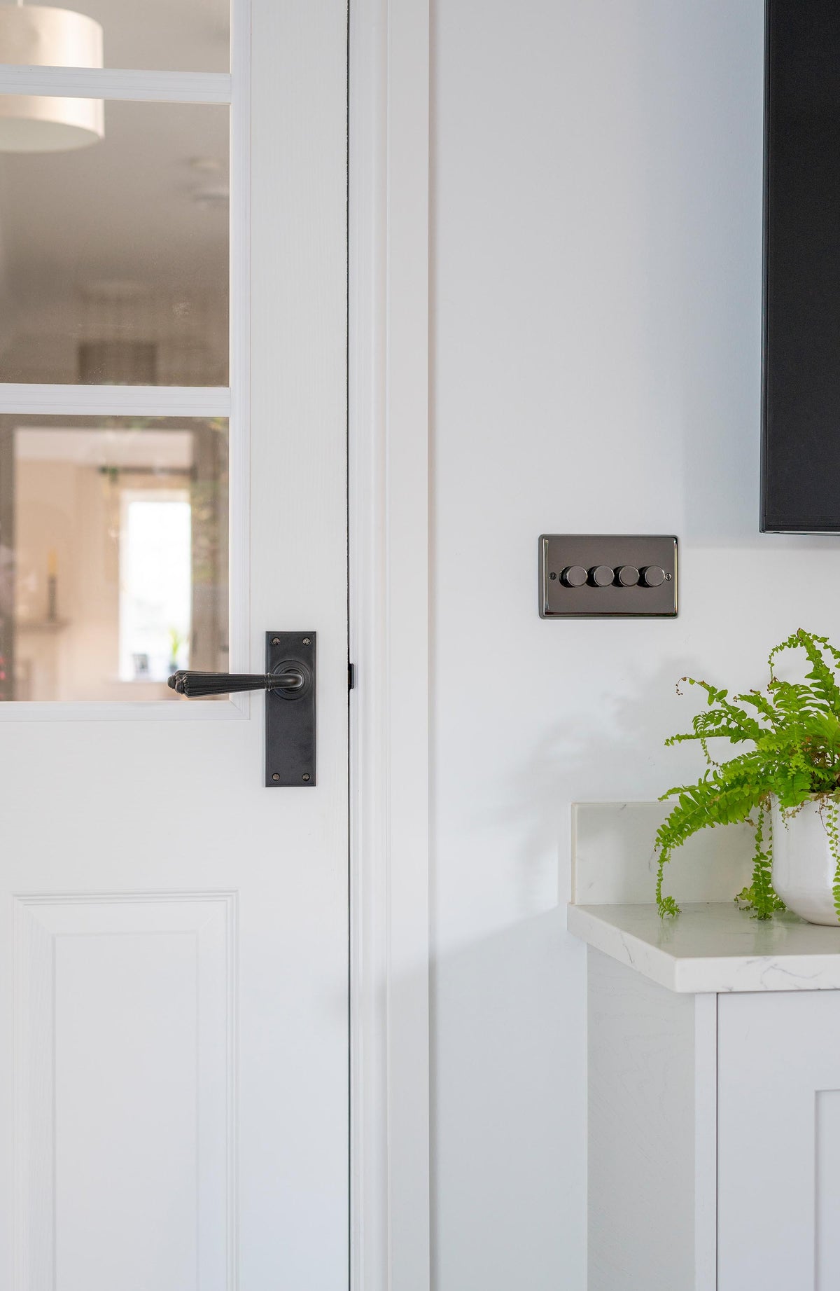 HINTON LEVER HANDLE+PLATE LATCH 128x152x72 AGBZ - 45329 by MARCHES (ANVIL) ARCHITECTURAL HARDWARE