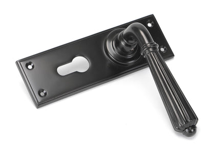 HINTON LEVER HANDLE+PLATE EURO 128x152x72 AGBZ - 45331 by MARCHES (ANVIL) ARCHITECTURAL HARDWARE