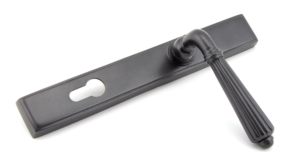 HINTON ESPAG LOCK HANDLE A/BRONZE - 45332 by MARCHES (ANVIL) ARCHITECTURAL HARDWARE