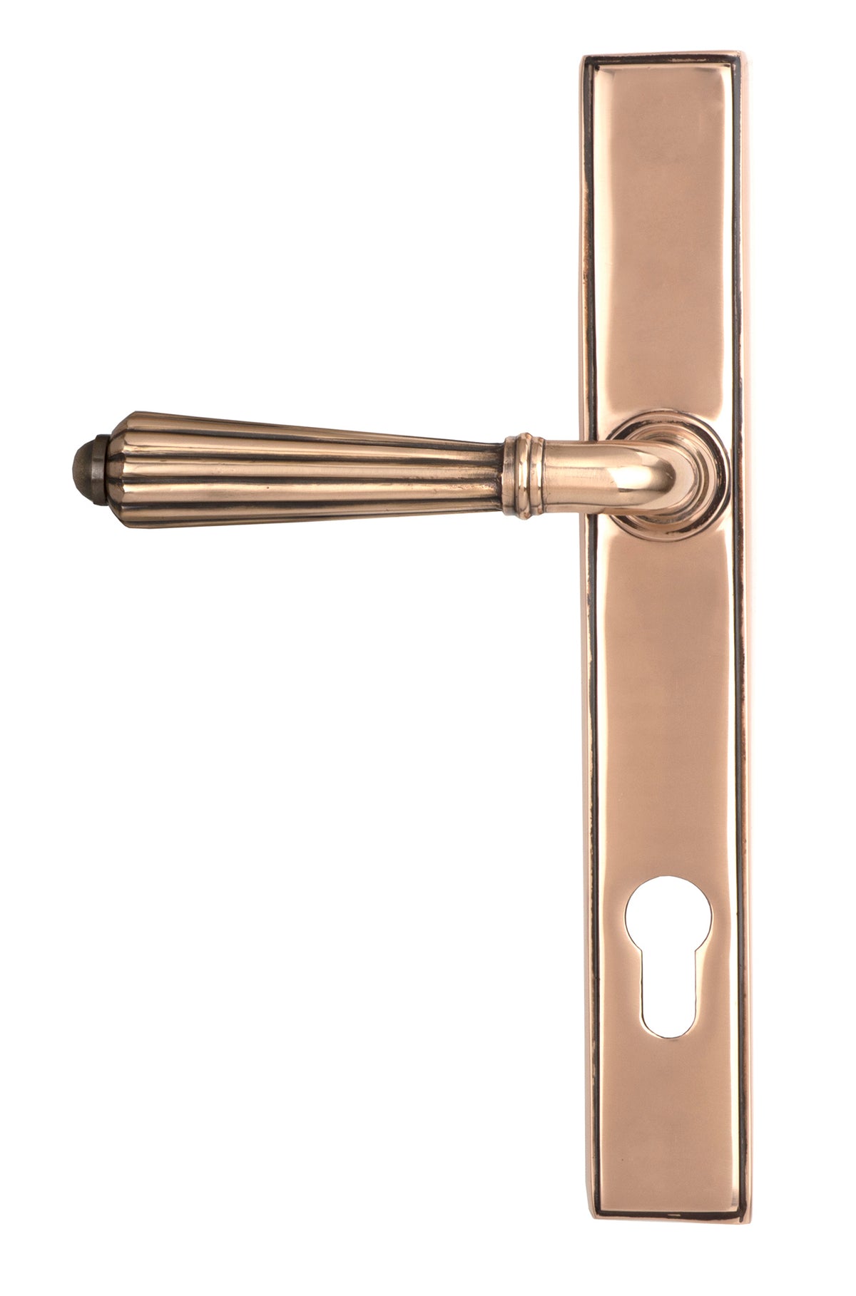 HINTON SLIMLINE ESPAGNOLETTE LOCK 128x244x70 PBZ - 45338 by MARCHES (ANVIL) ARCHITECTURAL HARDWARE