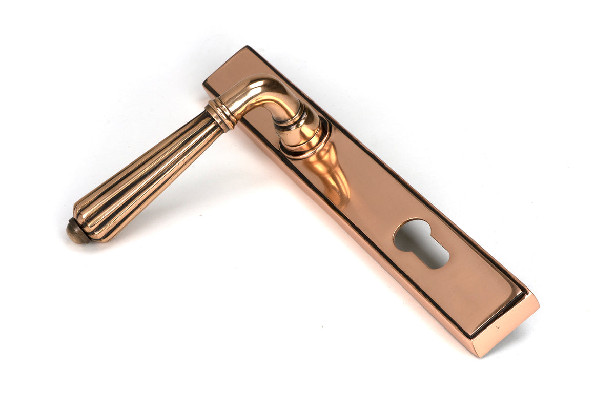 HINTON SLIMLINE ESPAGNOLETTE LOCK 128x244x70 PBZ - 45338 by MARCHES (ANVIL) ARCHITECTURAL HARDWARE