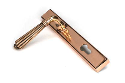 HINTON SLIMLINE ESPAGNOLETTE LOCK 128x244x70 PBZ - 45338 by MARCHES (ANVIL) ARCHITECTURAL HARDWARE