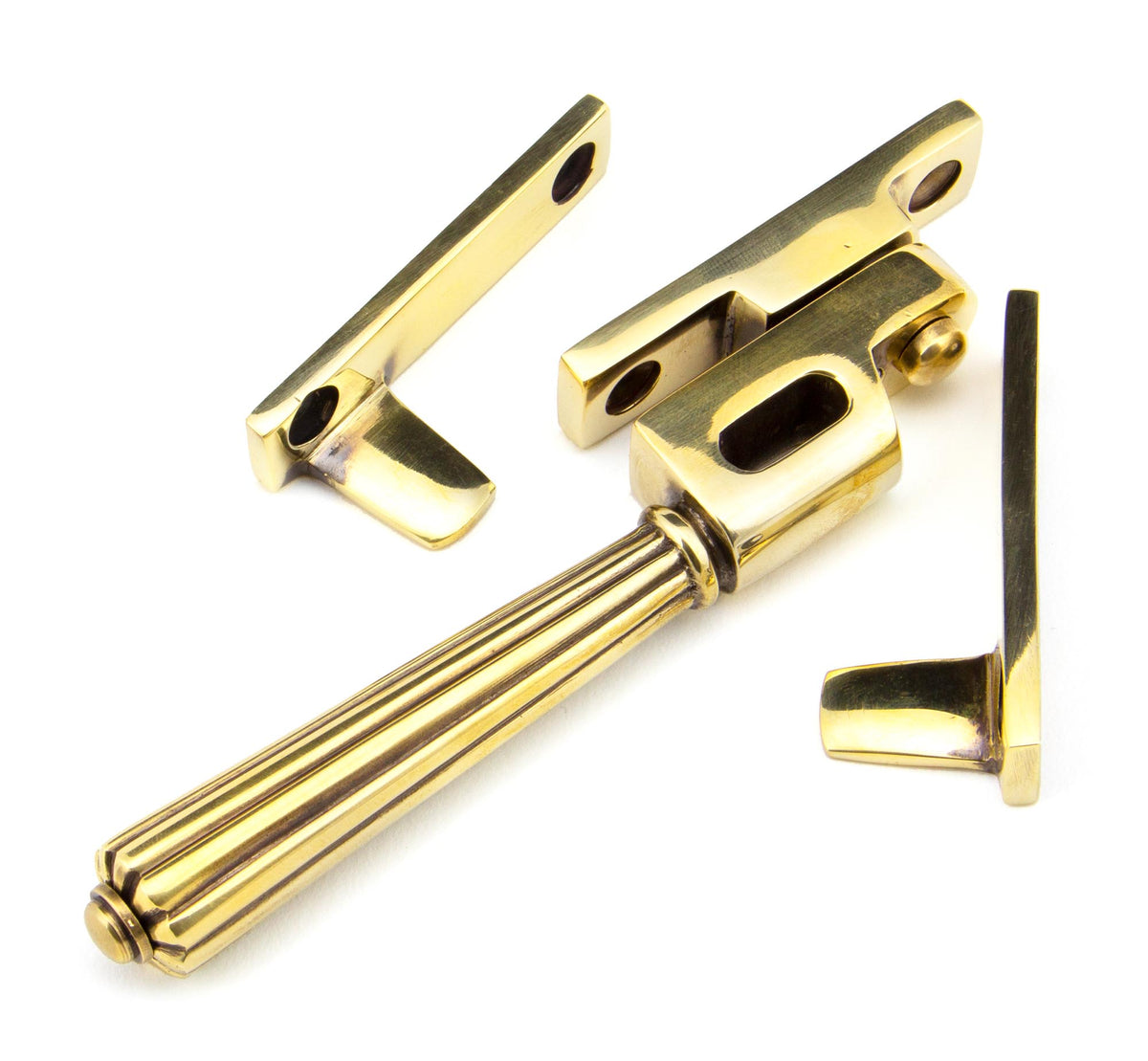 HINTON NIGHT-VENT LOCKING FASTENER 148x17x33 AGBR - 45344 by MARCHES (ANVIL) ARCHITECTURAL HARDWARE