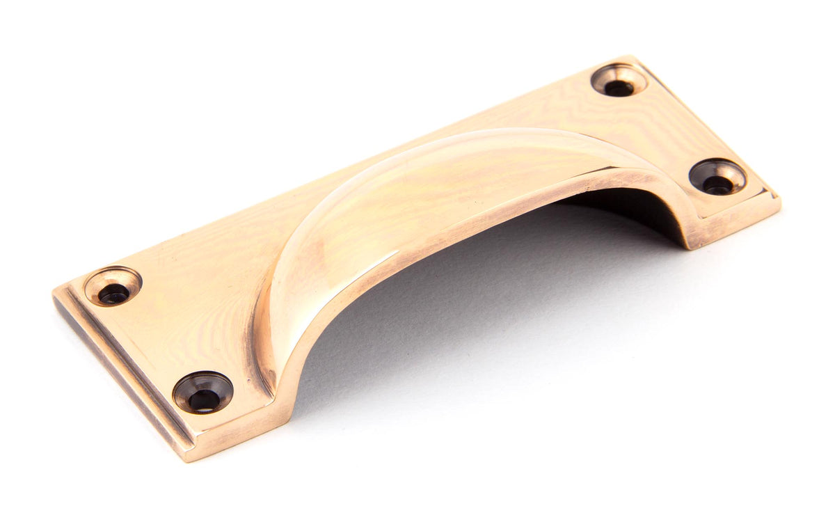 ART DECO DRAWER PULL 084HC 100x42x23 PBZ - 45404 by MARCHES (ANVIL) ARCHITECTURAL HARDWARE