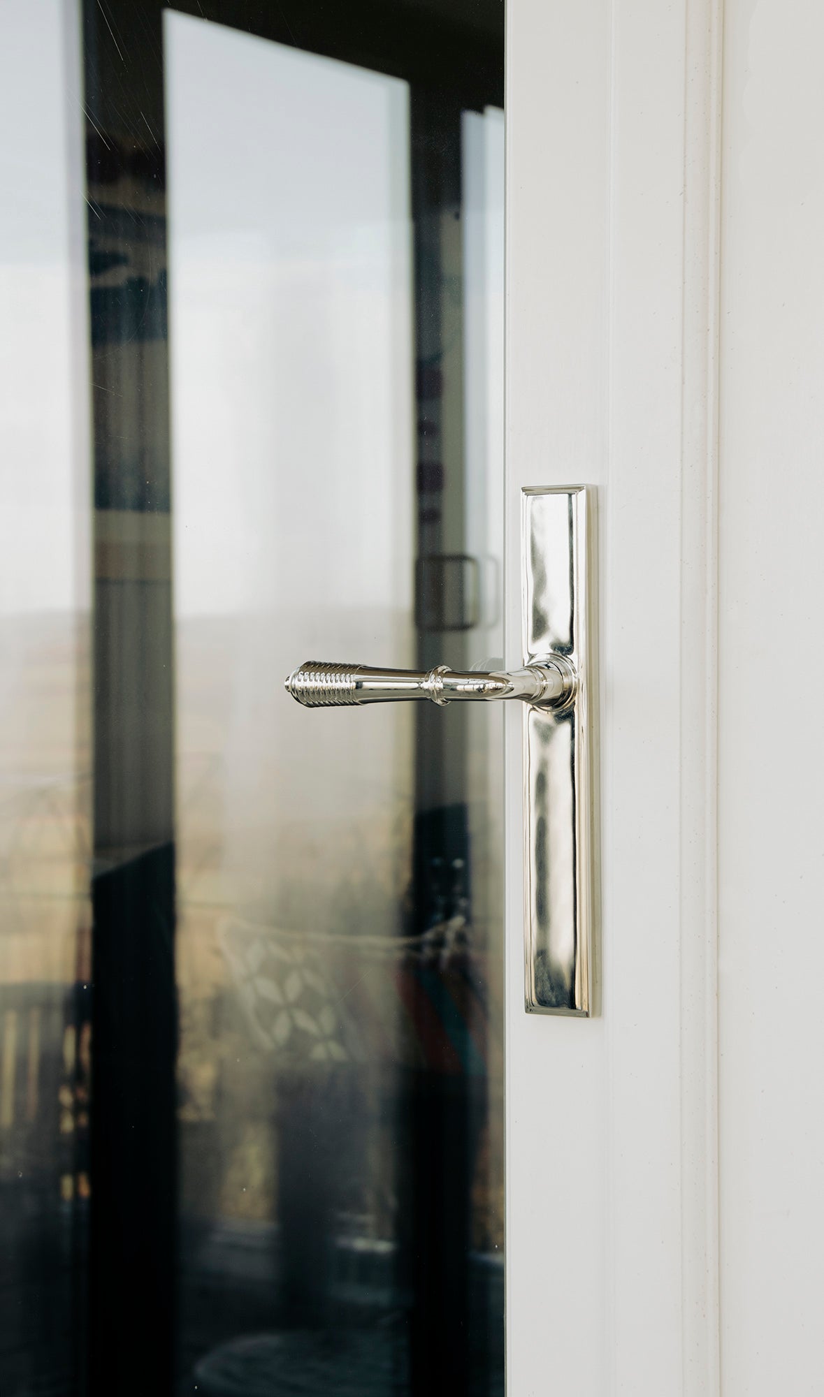 REEDED SLIMLINE LEVER ESPAGNOLETTE LATCH 123x244x70 PNP - 45425 by MARCHES (ANVIL) ARCHITECTURAL HARDWARE