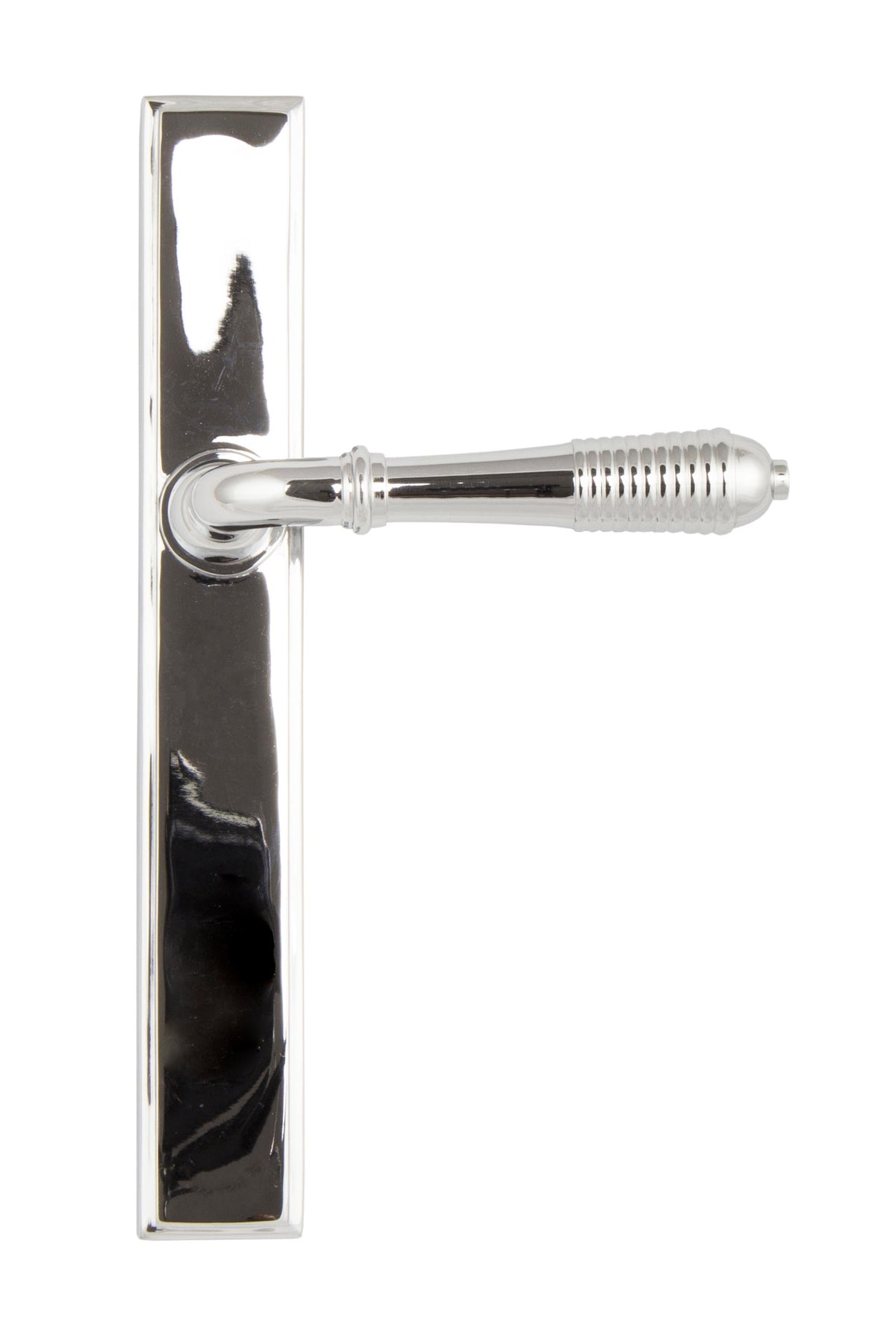 REEDED SLIMLINE LEVER ESPAGNOLETTE LATCH 123x244x70 PCP - 45426 by MARCHES (ANVIL) ARCHITECTURAL HARDWARE
