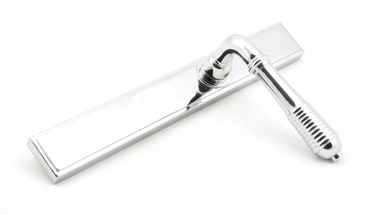 REEDED SLIMLINE LEVER ESPAGNOLETTE LATCH 123x244x70 PCP - 45426 by MARCHES (ANVIL) ARCHITECTURAL HARDWARE
