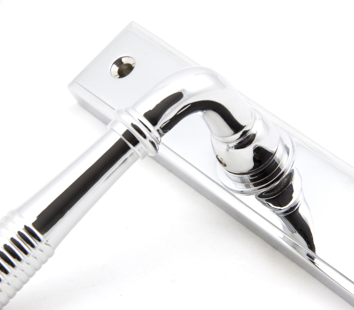 REEDED SLIMLINE LEVER ESPAGNOLETTE LATCH 123x244x70 PCP - 45426 by MARCHES (ANVIL) ARCHITECTURAL HARDWARE