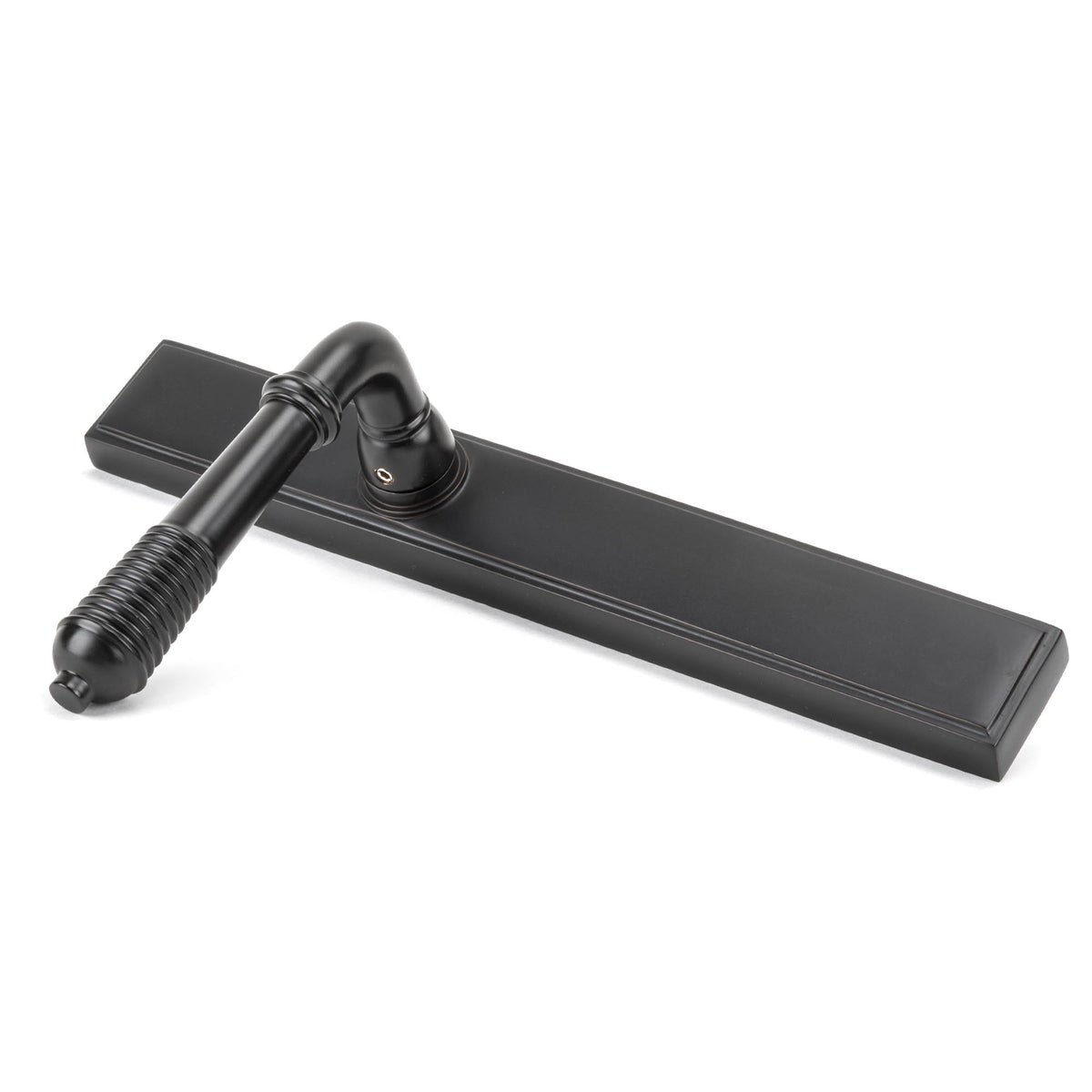 REEDED SLIMLINE LEVER ESPAGNOLETTE LATCH 123x244x70 AGBZ - 45427 by MARCHES (ANVIL) ARCHITECTURAL HARDWARE