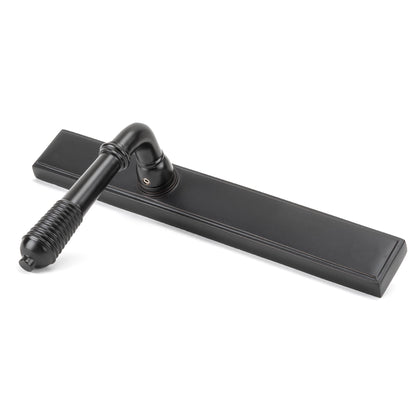 REEDED SLIMLINE LEVER ESPAGNOLETTE LATCH 123x244x70 AGBZ - 45427 by MARCHES (ANVIL) ARCHITECTURAL HARDWARE
