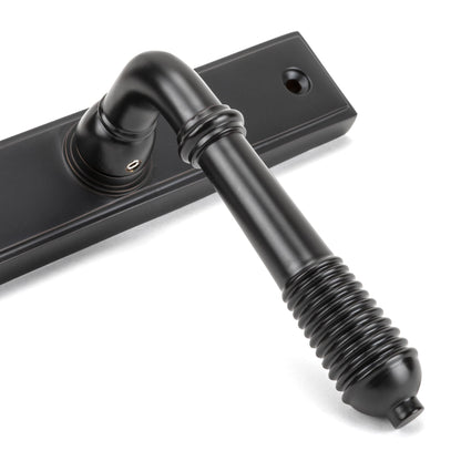 REEDED SLIMLINE LEVER ESPAGNOLETTE LATCH 123x244x70 AGBZ - 45427 by MARCHES (ANVIL) ARCHITECTURAL HARDWARE