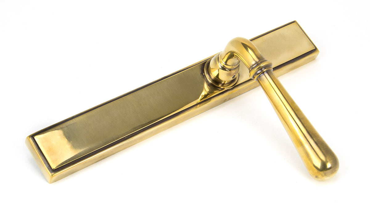 NEWBURY SLIMLINE LEVER ESPAGNOLETTE LATCH 124x244x70 AGBR - 45429 by MARCHES (ANVIL) ARCHITECTURAL HARDWARE