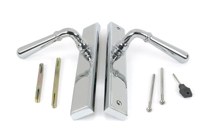 NEWBURY SLIMLINE LEVER ESPAGNOLETTE LATCH 124x244x70 PCP - 45431 by MARCHES (ANVIL) ARCHITECTURAL HARDWARE