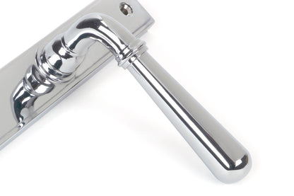 NEWBURY SLIMLINE LEVER ESPAGNOLETTE LATCH 124x244x70 PCP - 45431 by MARCHES (ANVIL) ARCHITECTURAL HARDWARE