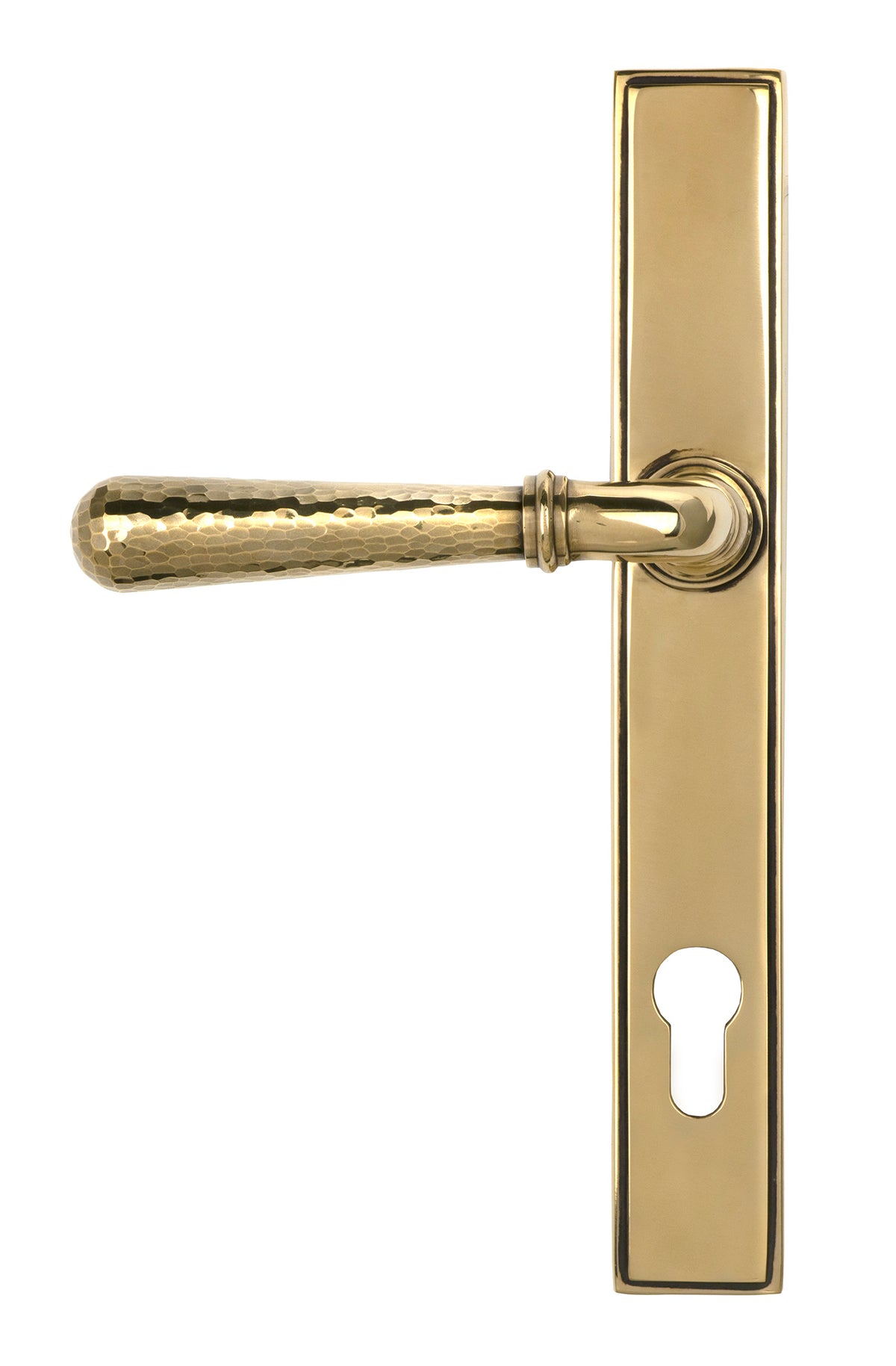 HAMMERED NEWBURY SLIM ESPAGNOLETTE LOCK 124x244x70 AGBR - 45498 by MARCHES (ANVIL) ARCHITECTURAL HARDWARE