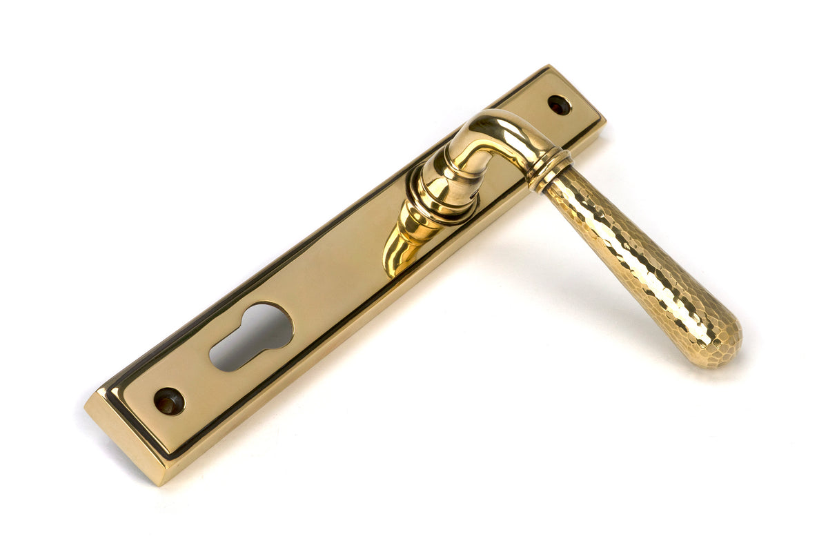 HAMMERED NEWBURY SLIM ESPAGNOLETTE LOCK 124x244x70 AGBR - 45498 by MARCHES (ANVIL) ARCHITECTURAL HARDWARE