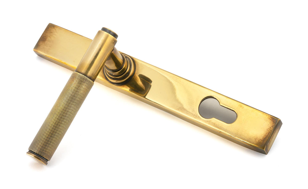 BROMPTON SLIM LEVER ESPAGNOLETTE LOCK 125x242x75 AGBR - 45499 by MARCHES (ANVIL) ARCHITECTURAL HARDWARE