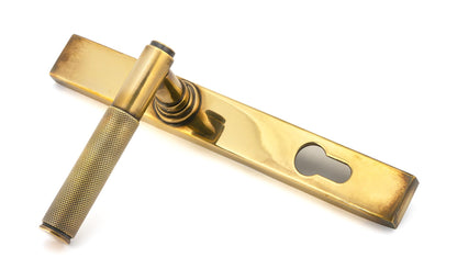 BROMPTON SLIM LEVER ESPAGNOLETTE LOCK 125x242x75 AGBR - 45499 by MARCHES (ANVIL) ARCHITECTURAL HARDWARE