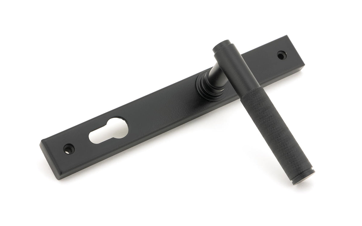 BROMPTON SLIM LEVER ESPAGNOLETTE LOCK 125x242x75 MBK - 45528 by MARCHES (ANVIL) ARCHITECTURAL HARDWARE