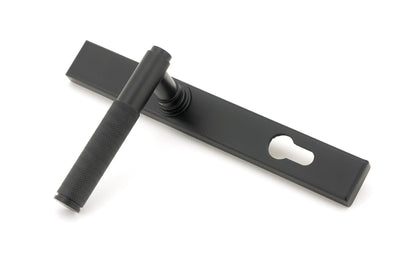 BROMPTON SLIM LEVER ESPAGNOLETTE LOCK 125x242x75 MBK - 45528 by MARCHES (ANVIL) ARCHITECTURAL HARDWARE