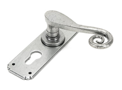 MONKEYTAIL LEVER HANDLE EURO LOCK 126x152x57 PEW - 45592 by MARCHES (ANVIL) ARCHITECTURAL HARDWARE
