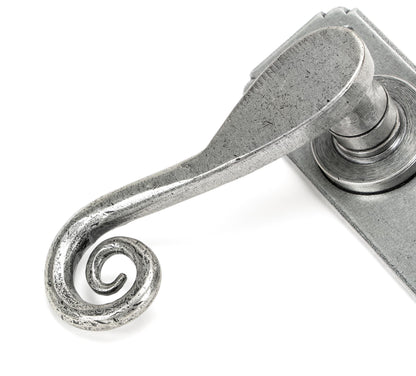 MONKEYTAIL LEVER HANDLE EURO LOCK 126x152x57 PEW - 45592 by MARCHES (ANVIL) ARCHITECTURAL HARDWARE