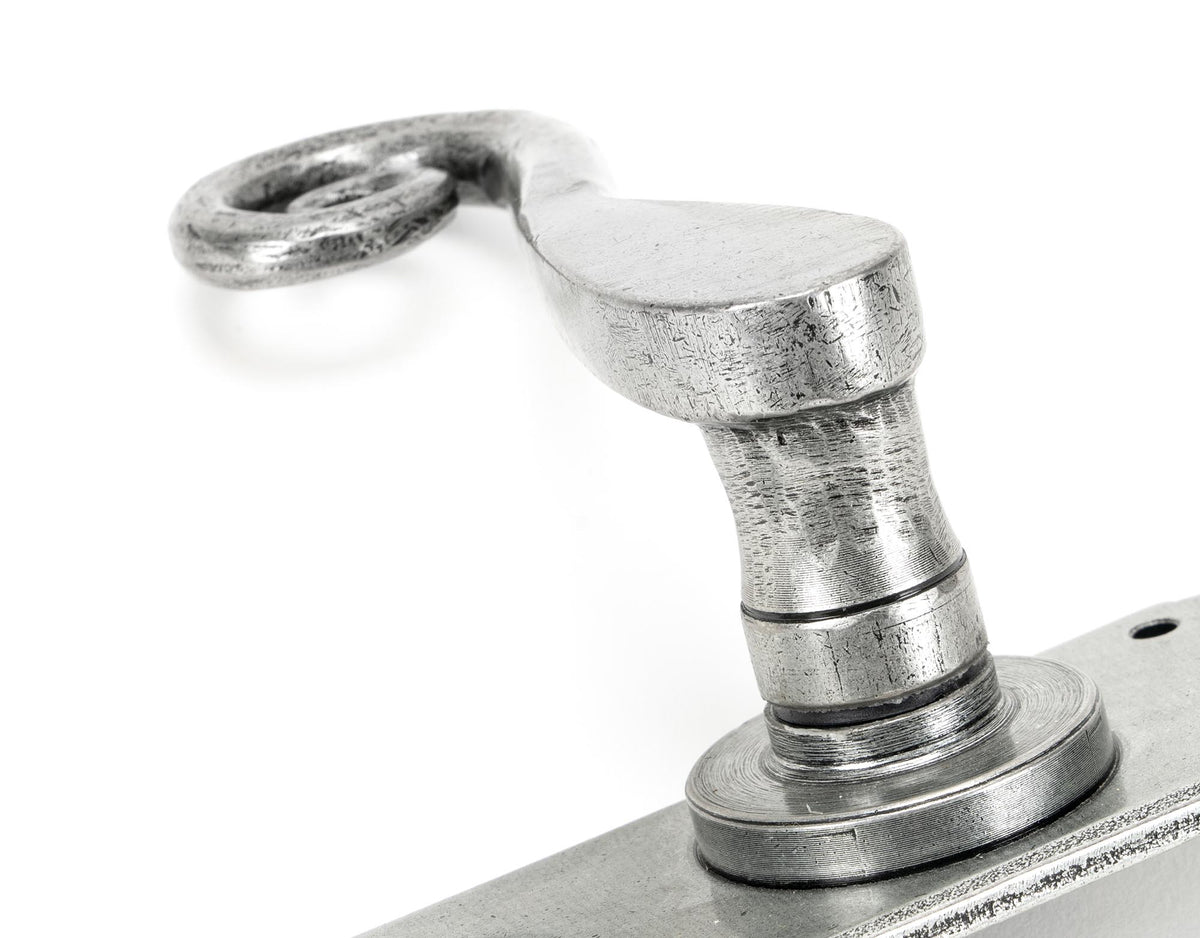 MONKEYTAIL LEVER HANDLE EURO LOCK 126x152x57 PEW - 45592 by MARCHES (ANVIL) ARCHITECTURAL HARDWARE