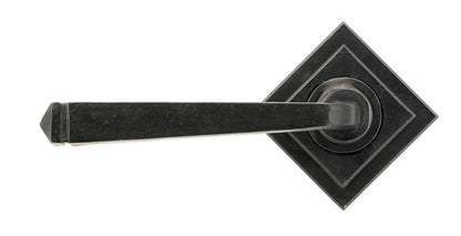AVON LEVER HANDLE+ROSE SPRUNG SQUARE 53x118x63 EBX - 45630 by MARCHES (ANVIL) ARCHITECTURAL HARDWARE