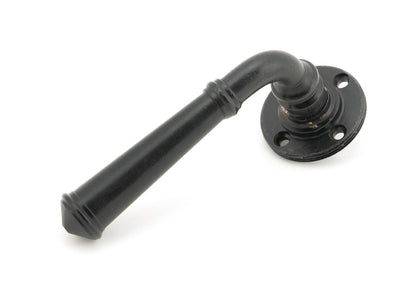 REGENCY LEVER HANDLE+ROSE SPRUNG PLAIN 53x131x67 EBX - 45639 by MARCHES (ANVIL) ARCHITECTURAL HARDWARE