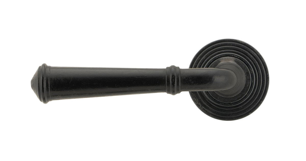 REGENCY LEVER HANDLE+ROSE SPRUNG BEEHIVE 53x131x67 EBX - 45641 by MARCHES (ANVIL) ARCHITECTURAL HARDWARE