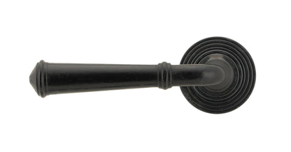 REGENCY LEVER HANDLE+ROSE SPRUNG BEEHIVE 53x131x67 EBX - 45641 by MARCHES (ANVIL) ARCHITECTURAL HARDWARE