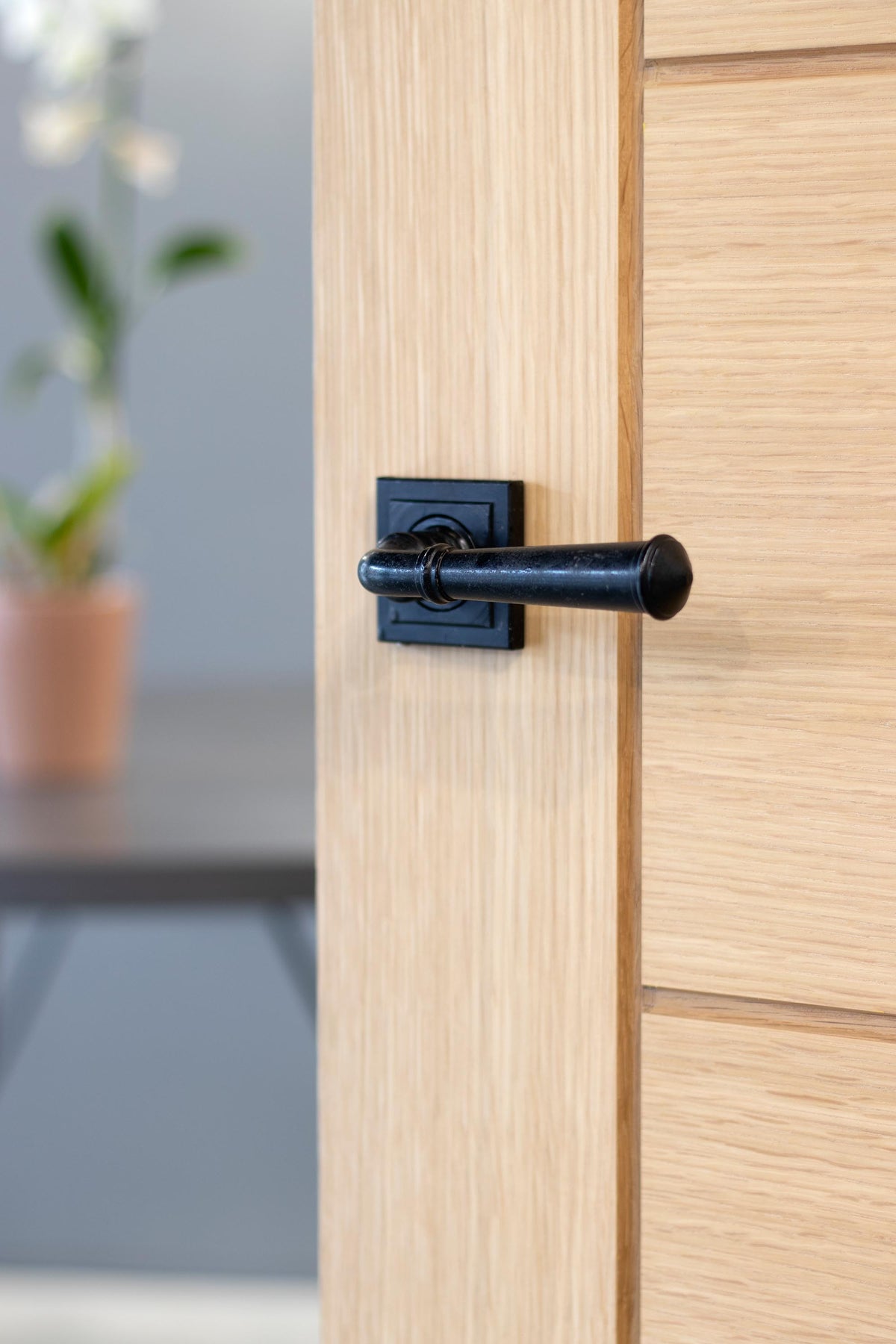 REGENCY LEVER HANDLE+ROSE SPRUNG SQUARE 53x131x67 EBX - 45642 by MARCHES (ANVIL) ARCHITECTURAL HARDWARE