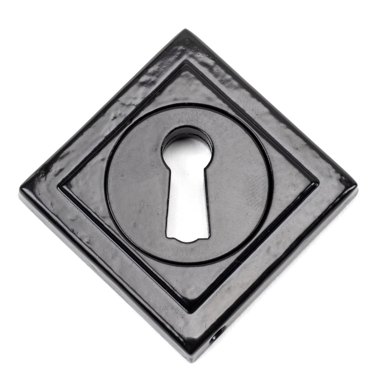ESCUTCHEON ROUND CNC SQUARE 53x53x8 BLK - 45698 by MARCHES (ANVIL) ARCHITECTURAL HARDWARE