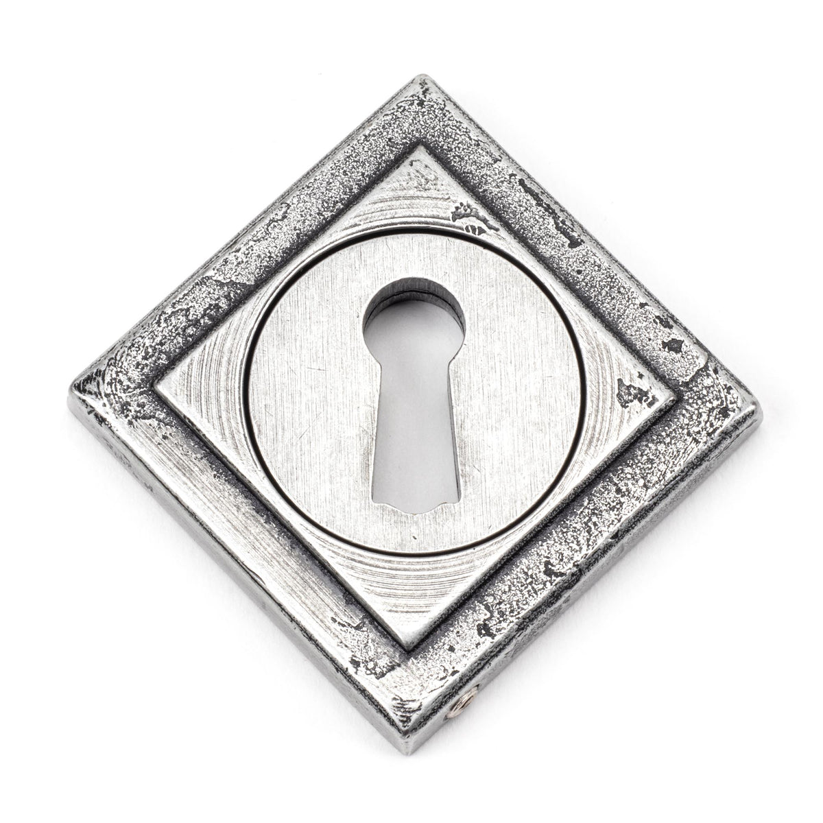 ESCUTCHEON ROUND CNC SQUARE 53x53x8 PEW - 45706 by MARCHES (ANVIL) ARCHITECTURAL HARDWARE