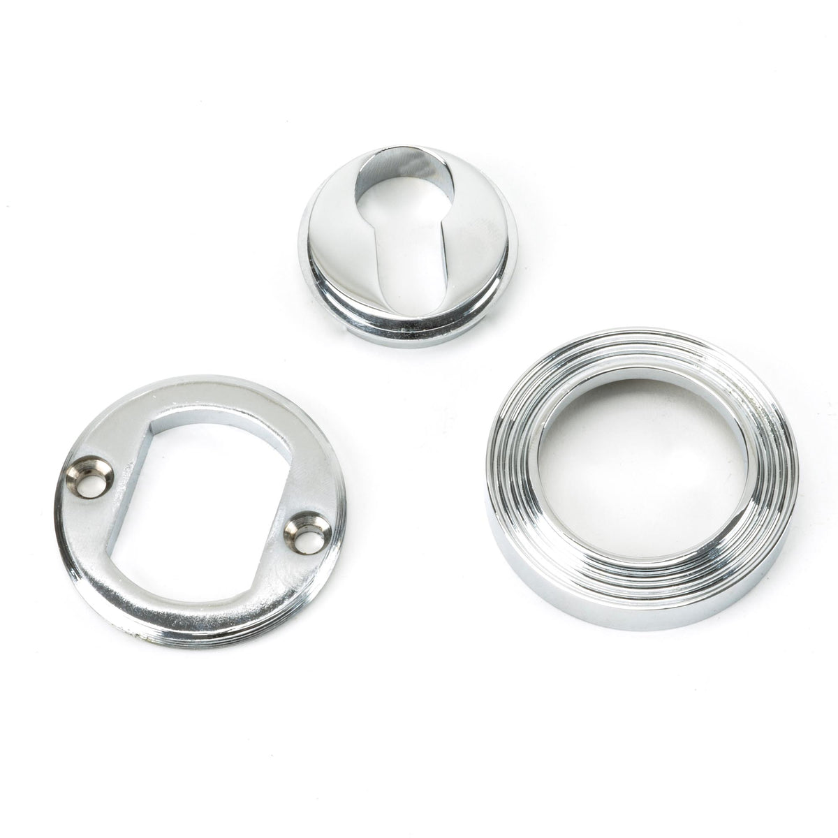 ESCUTCHEON ROUND EURO CNC BEEHIVE 53x8 PCP - 45713 by MARCHES (ANVIL) ARCHITECTURAL HARDWARE