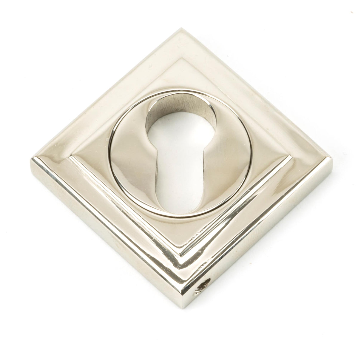 ESCUTCHEON ROUND EURO CNC SQUARE 53x53x8 PNP - 45718 by MARCHES (ANVIL) ARCHITECTURAL HARDWARE