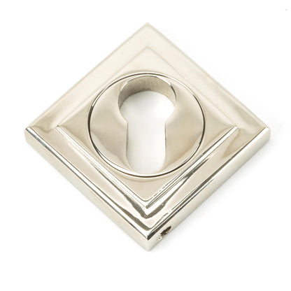 ESCUTCHEON ROUND EURO CNC SQUARE 53x53x8 PNP - 45718 by MARCHES (ANVIL) ARCHITECTURAL HARDWARE