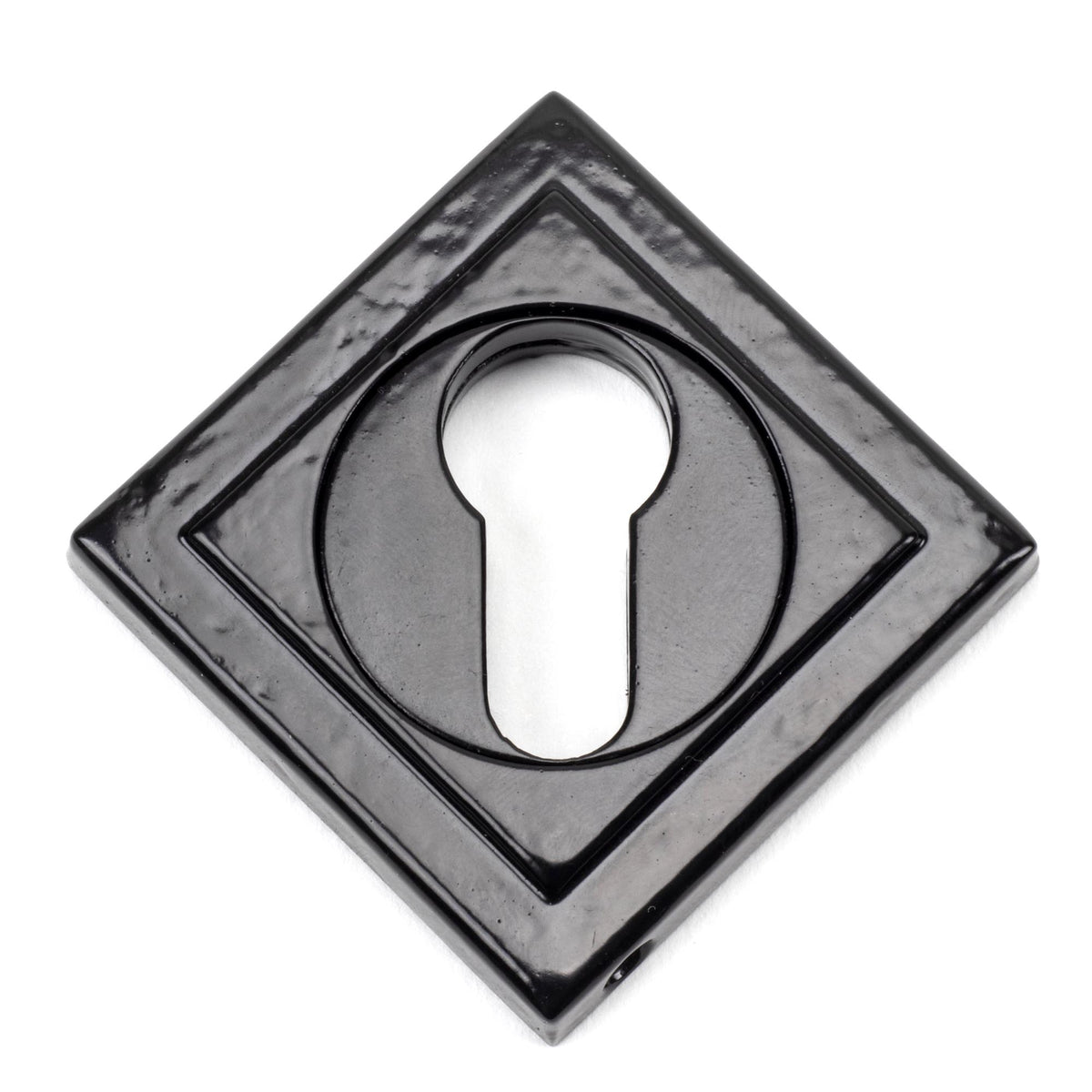 ESCUTCHEON ROUND EURO CNC SQUARE 53x53x8 BLK - 45722 by MARCHES (ANVIL) ARCHITECTURAL HARDWARE
