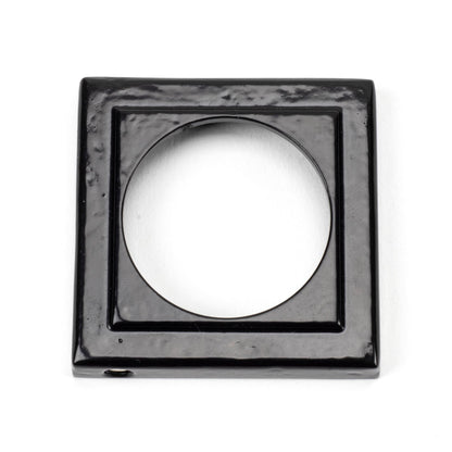 ESCUTCHEON ROUND EURO CNC SQUARE 53x53x8 BLK - 45722 by MARCHES (ANVIL) ARCHITECTURAL HARDWARE
