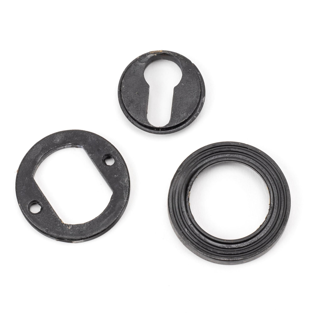 ESCUTCHEON ROUND EURO CNC BEEHIVE 53x8 EBX - 45725 by MARCHES (ANVIL) ARCHITECTURAL HARDWARE