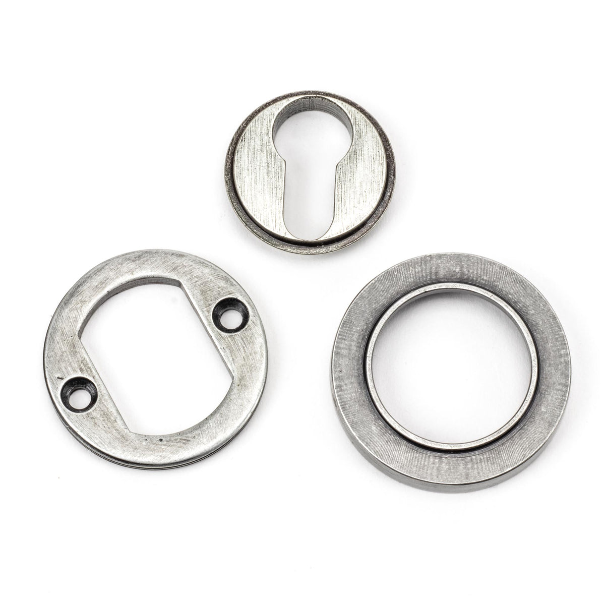 ESCUTCHEON ROUND EURO CNC PLAIN 53x8 PEW - 45727 by MARCHES (ANVIL) ARCHITECTURAL HARDWARE