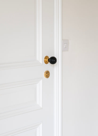 THUMBTURN SET ROUND CNC PLAIN 53x45 AGBR - 45731 by MARCHES (ANVIL) ARCHITECTURAL HARDWARE